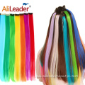 Straight 1 Clip Synthetic Clip In Hair Extension